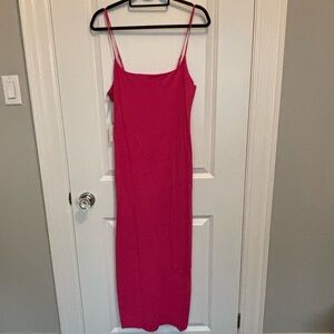 Aritzia Contour Cami Maxi Dress Pink - Sz. XL